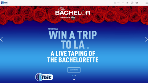Orbit 'Bachelorette' Promotional Site